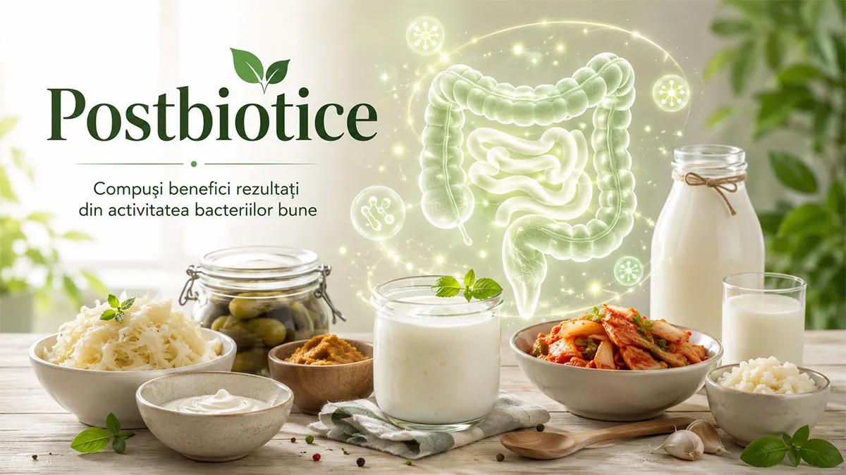 Postbioticele: ce sunt și ce rol pot avea pentru sănătatea intestinală?