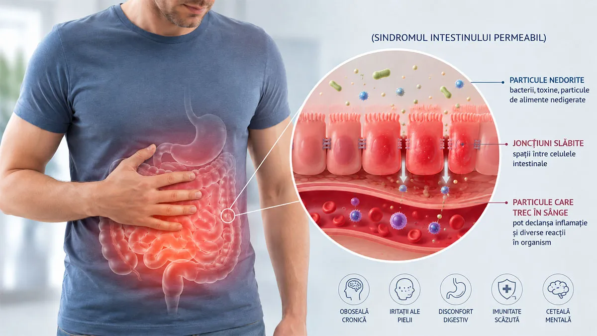 Sindromul intestinului permeabil: ce este, care sunt cauzele și ce spun studiile?