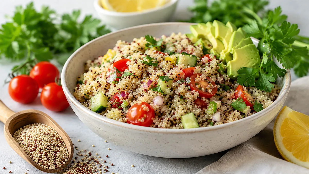 Quinoa: beneficii, valori nutriționale și cum o poți include în alimentația zilnică