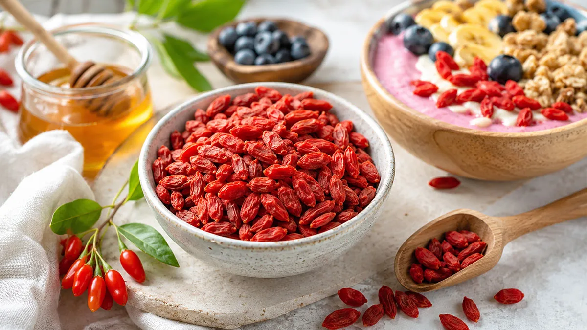 Fructele Goji: superaliment bogat în antioxidanți – beneficii, valori nutriționale și mod de consum