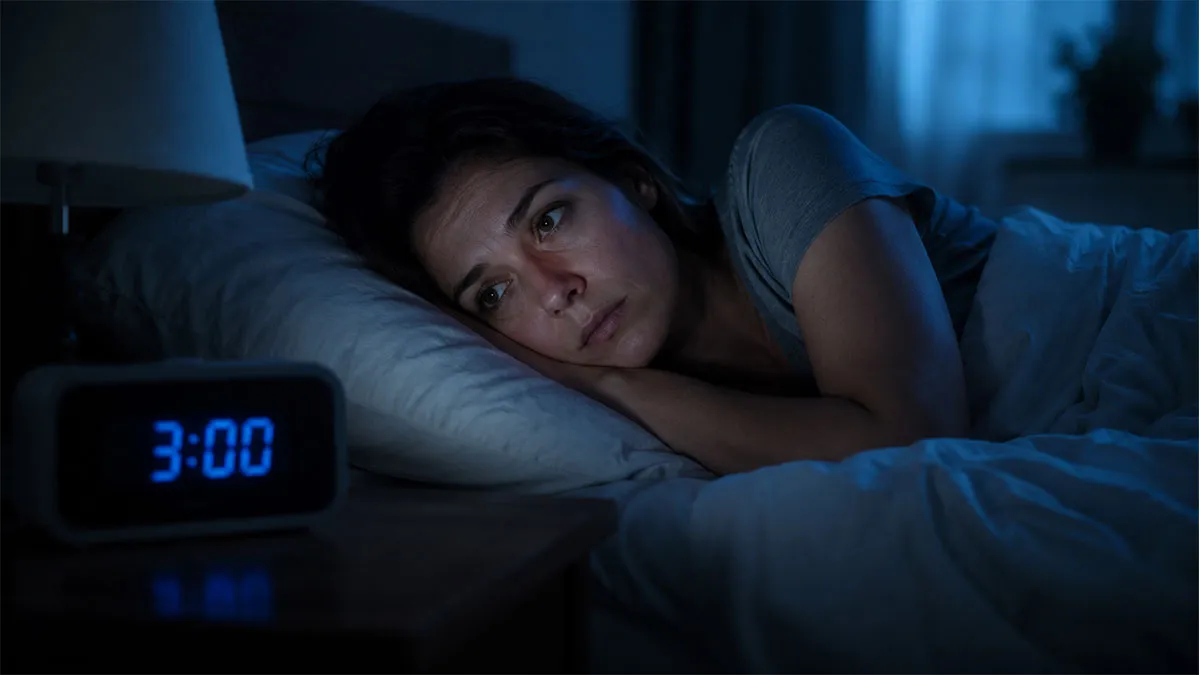 Melatonina și diferența dintre insomnia ocazională și cea cronică