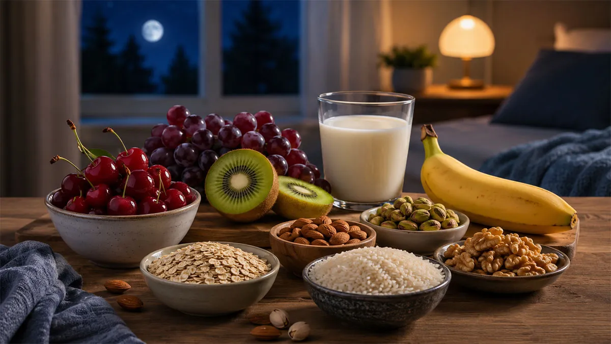 Alimente care conțin melatonină în mod natural