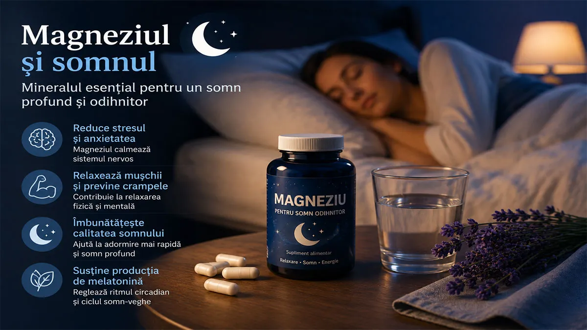 Magneziul și somnul: ce spun studiile?