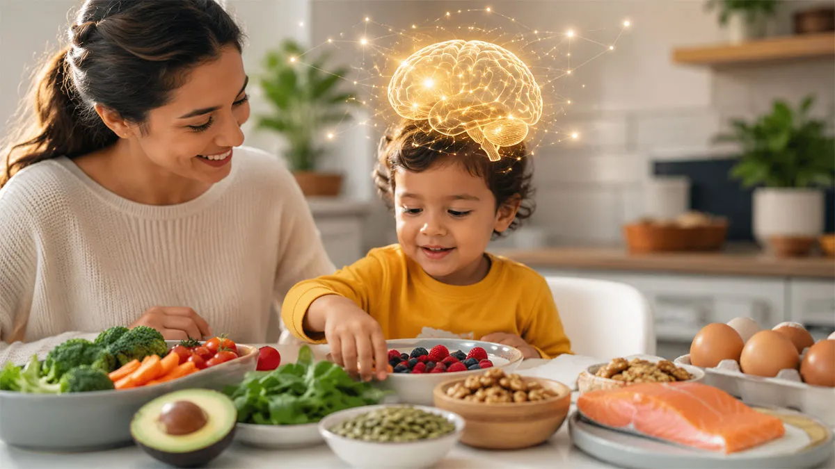 Ce rol are alimentația în dezvoltarea creierului copilului?