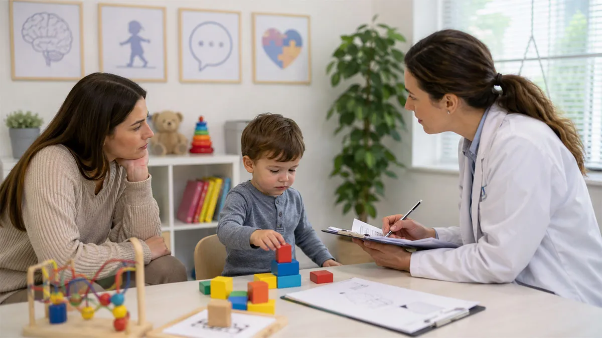 Semne că dezvoltarea neurologică a copilului necesită evaluare medicală