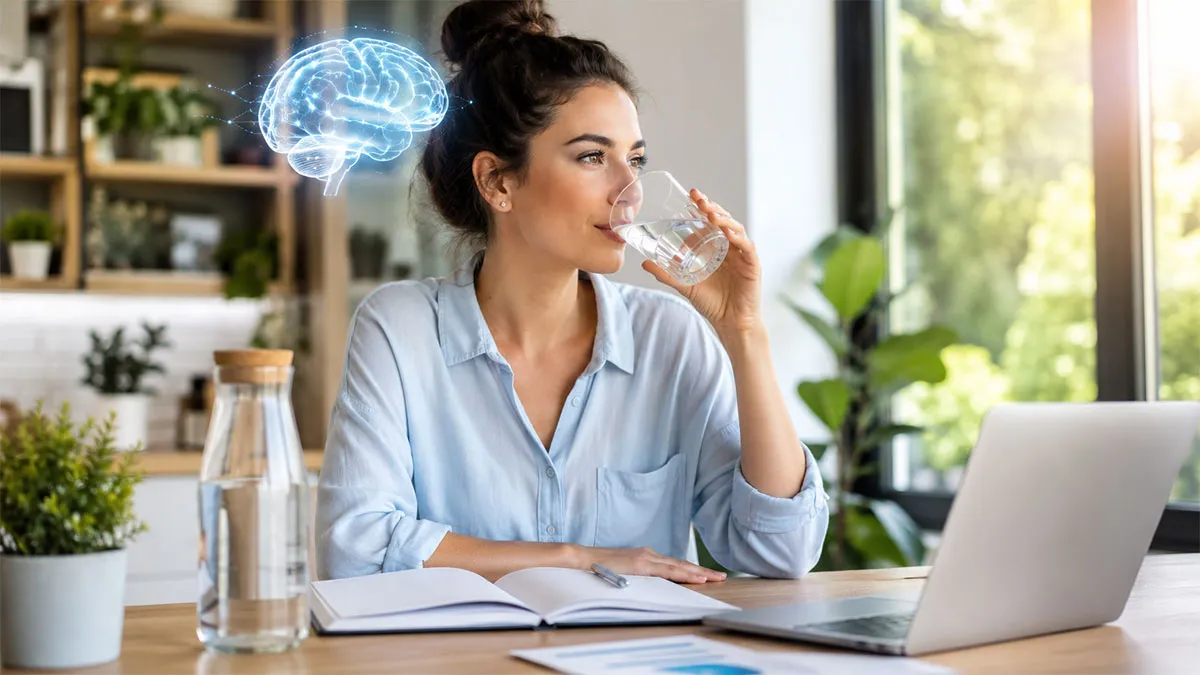 Hidratarea și performanțele cognitive: de ce este apa importantă pentru creier?