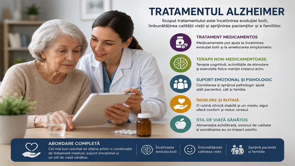 Există tratament pentru boala Alzheimer? Ce opțiuni sunt disponibile în prezent?