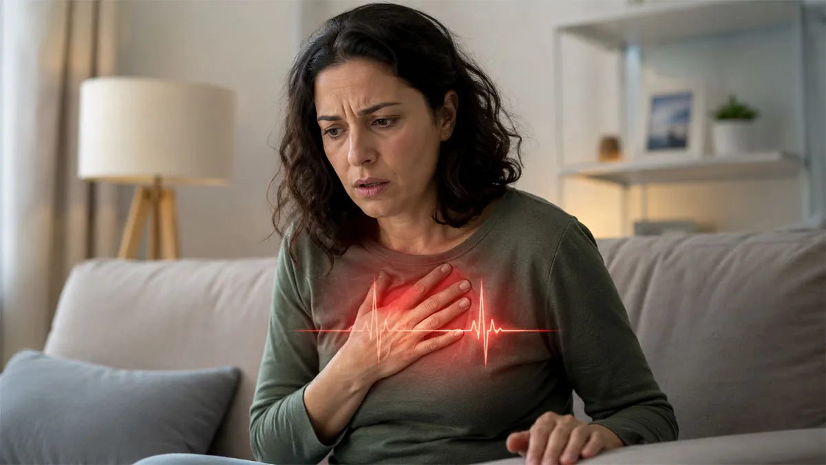 Palpitații și anxietate: poate stresul să îți facă inima să bată mai tare?