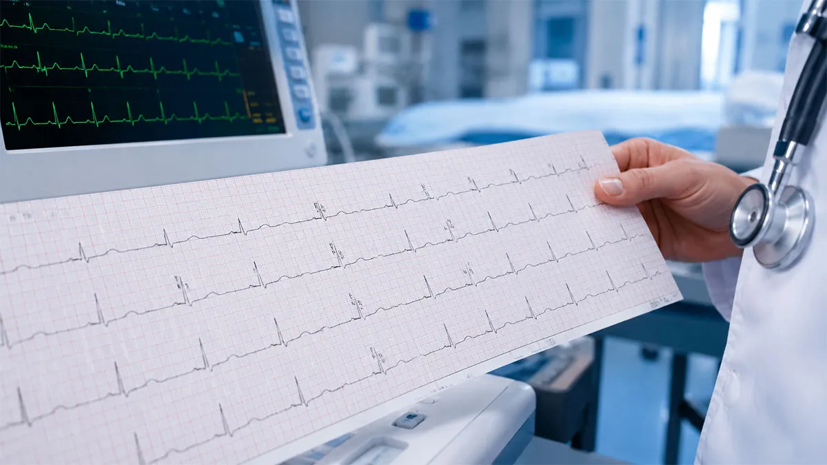 Electrocardiograma (EKG) explicată: ce este, cum se realizează și ce poate depista?