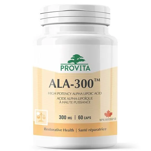 ALA 300 Acid Alfa Lipoic Forte 300 mg, 60 capsule