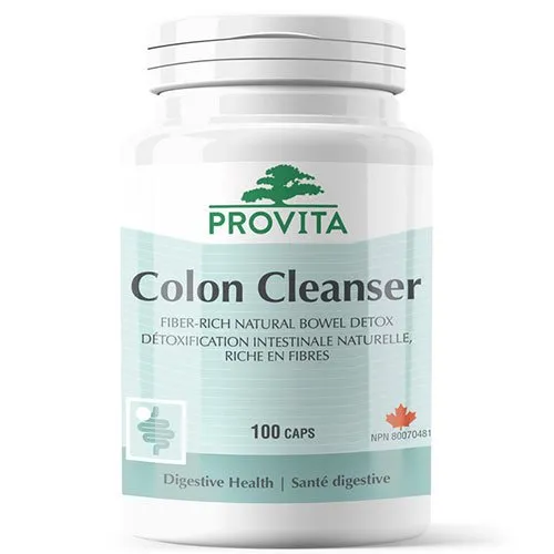 Colon Cleanser Provita – curățarea colonului, constipație și detoxifierea colonului (100 capsule)