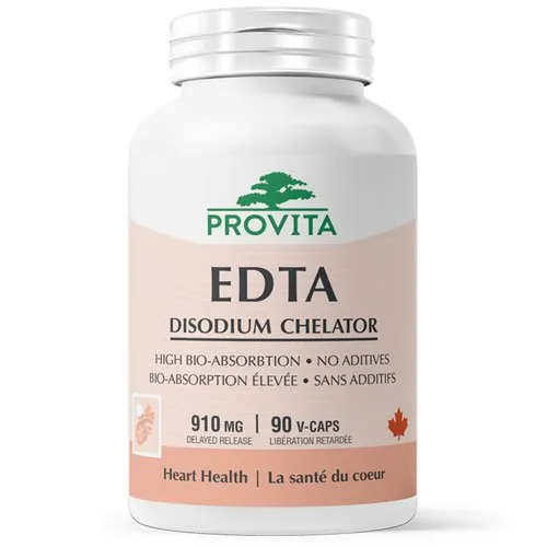 EDTA Chelatat Disodic 910 mg, 90 capsule