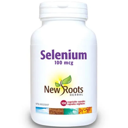 Seleniu, 100 mcg, 100 capsule vegetale