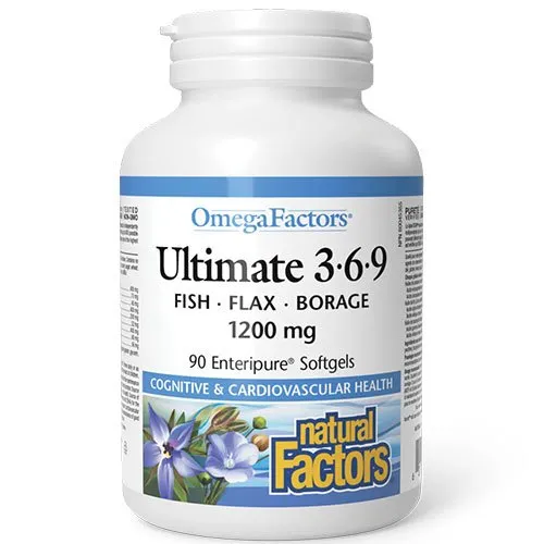 Ultimate 3-6-9 1200 mg 90 gelule