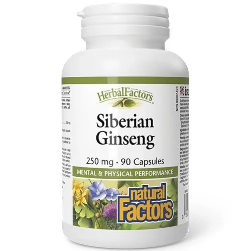Ginseng Siberian 250 mg 90 capsule