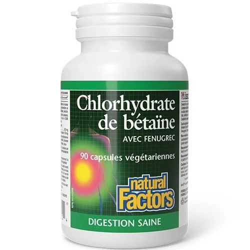 Betaina hidroclorică + Schinduf 90 capsule vegetale