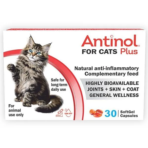 Antinol Plus pentru PISICI, 30 capsule