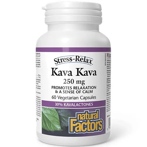 Kava Kava, 250 mg, 60 capsule vegetariene