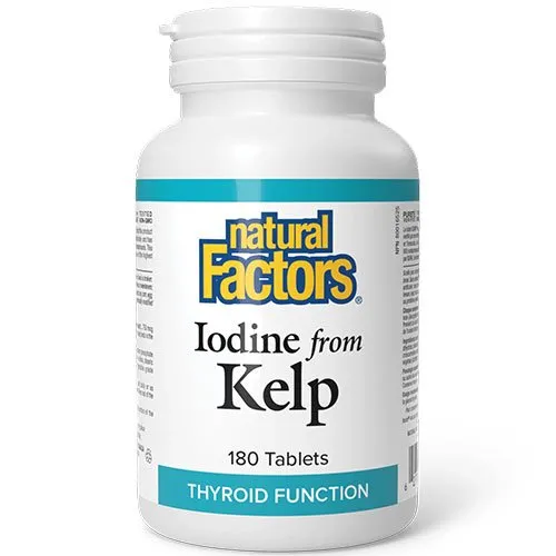 Iodine from Kelp 180 comprimate